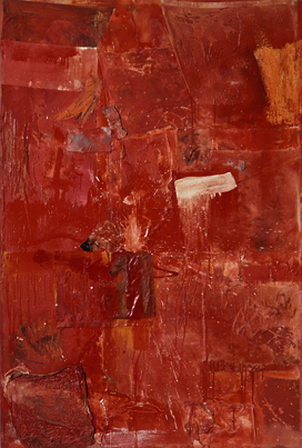 Robert Rauschenberg, Untitled (Red Painting), 1954
