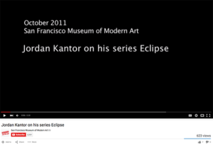 Screenshot of Youtube video title card for Jordan Kantor on his series Eclipse