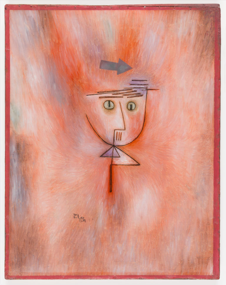 Artwork image, Paul Klee's Fast getroffen