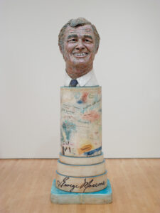 Artwork image, Robert Arneson, Portrait of George (Moscone)