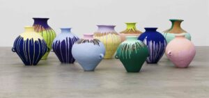 Artwork image, Ai Weiwei Colored Vase