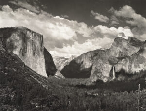 Artwork image, Ansel Adams, Yosemite Valley, Yosemite National Park