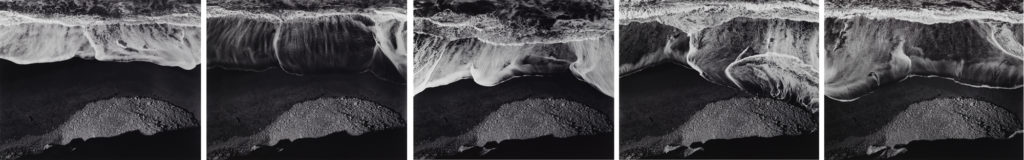 Artwork image, Ansel Adams, Surf Sequence