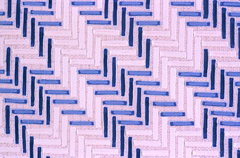purple and blue geometric strip pattern