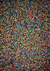 Auerbach, rainbow dots