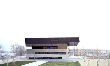 J Mayer H, image of modern architecture building in park 