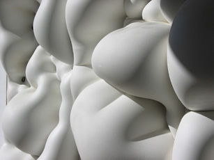 Andrew Kudless white sculpture