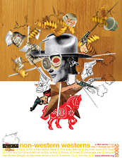 martin venezky non-wester westerns poster
