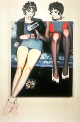 Shonagh Adelman, Exquisit Corpse Shonagh Adelman, Exquisite Corpse , collaged image of two women