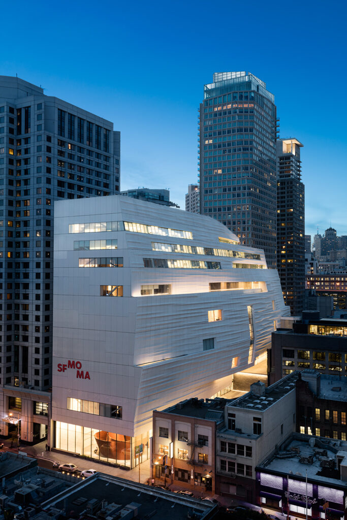 View of SFMOMA from Howard Street