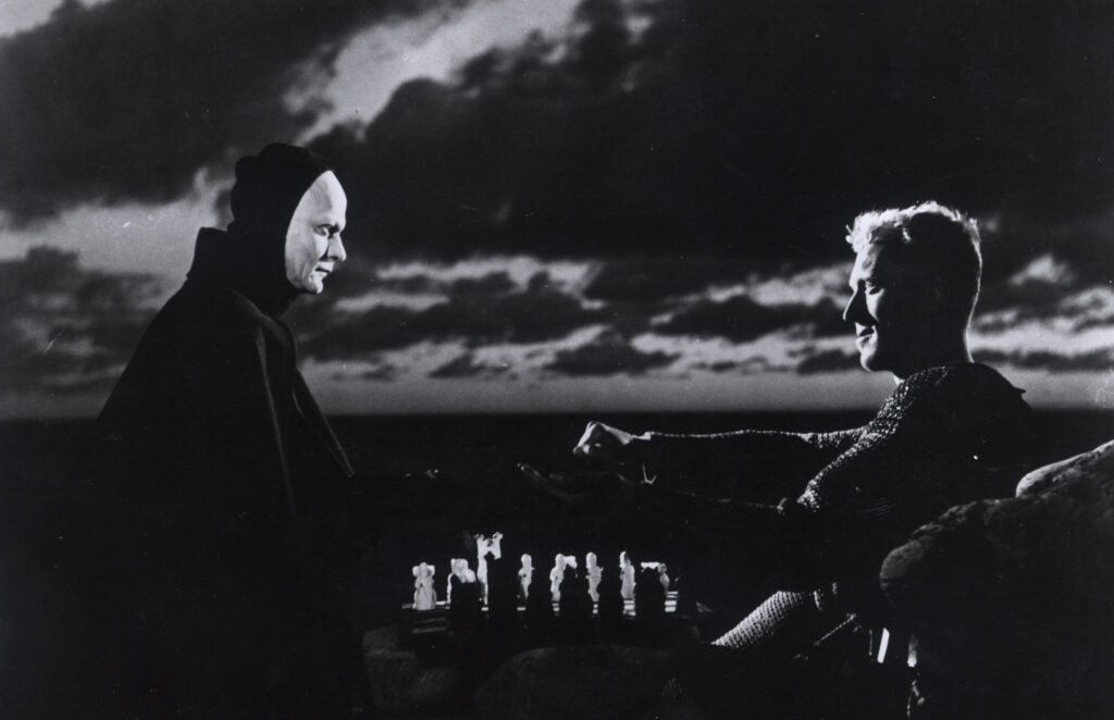 Ingmar Bergman, The Seventh Seal (still), 1957; image: courtesy Janus Films