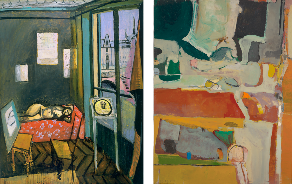 Artwork images, Matisse Studio and Diebenkorn Urbana #4