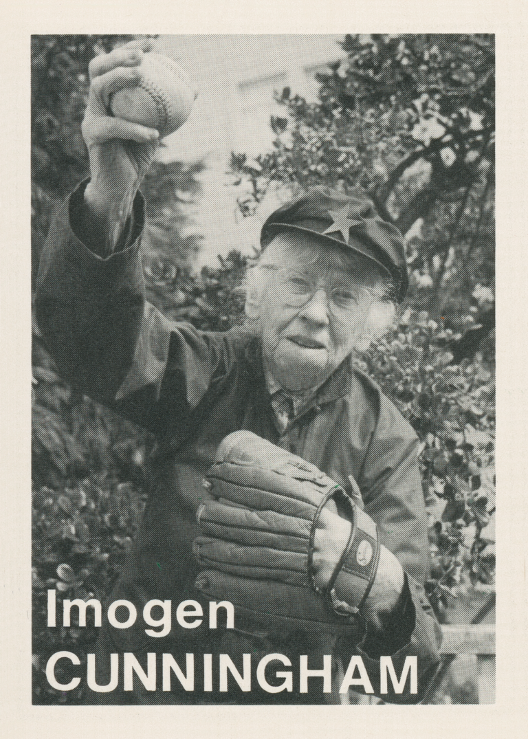 Artwork image, ​Mike Mandel, Baseball-Photographer Trading Card #88 (Imogen Cunningham)