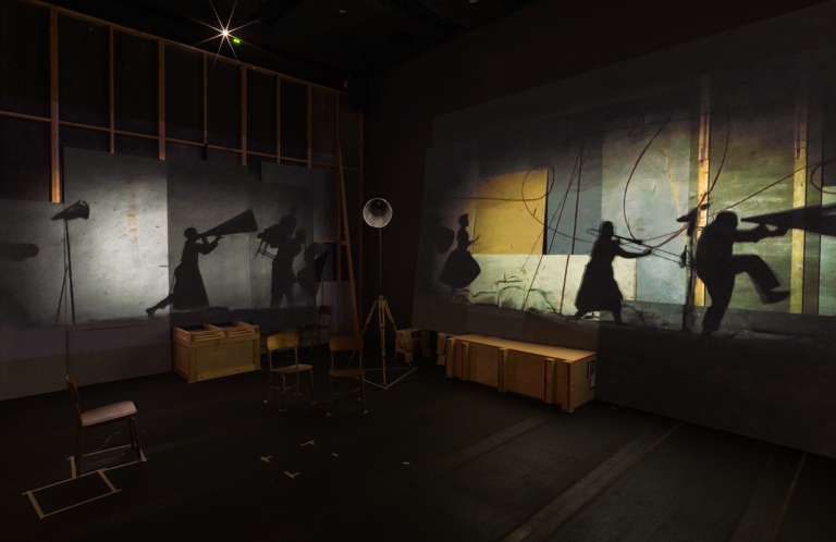 Installation view of William Kentridge, The Refusal of Time