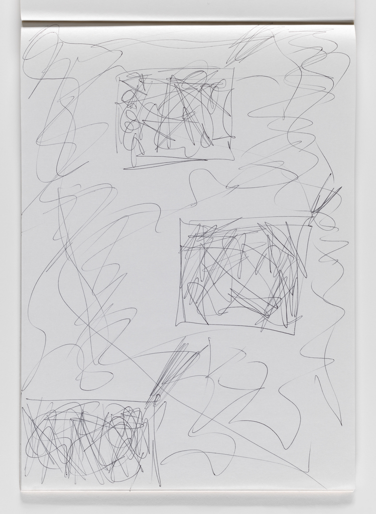 Nam June Paik, Untitled, from Untitled Notebook, 1980 page 19