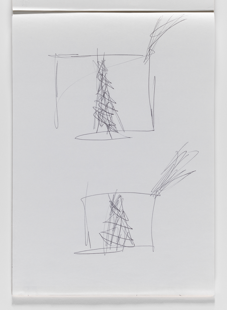Nam June Paik, Untitled, from Untitled Notebook, 1980 page 22