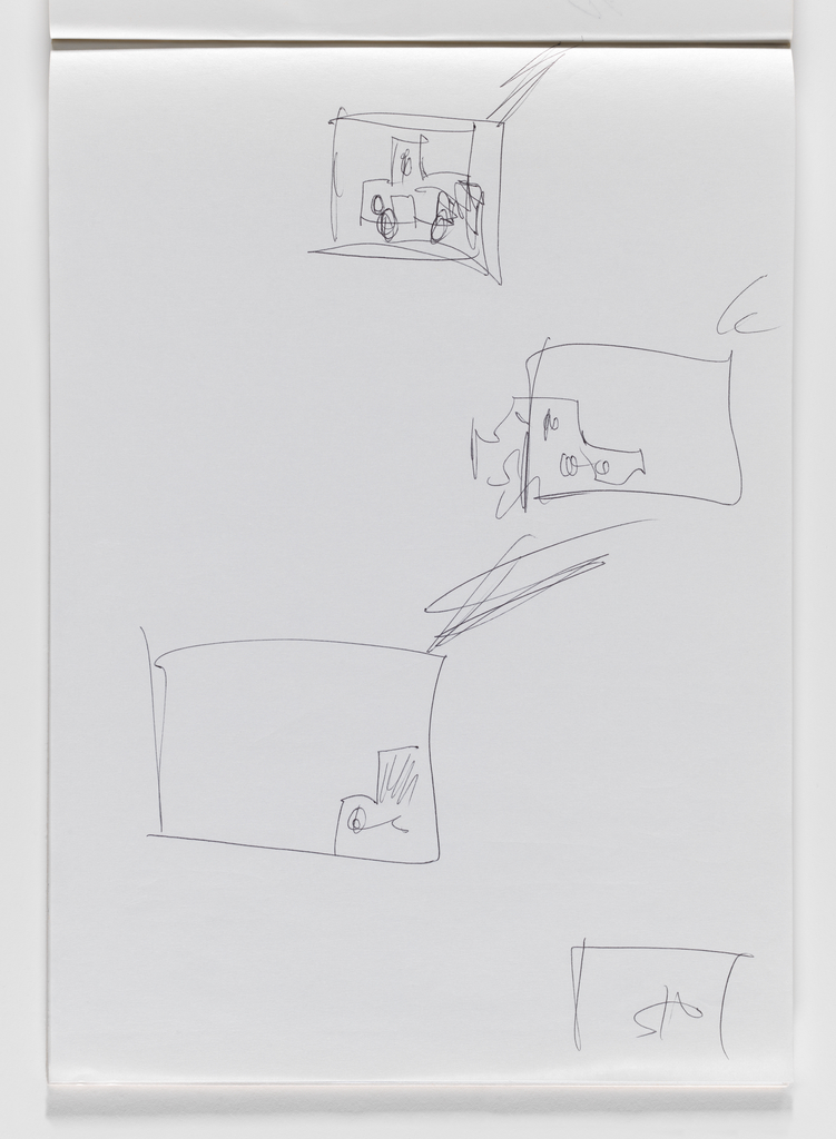 Nam June Paik, Untitled, from Untitled Notebook, 1980 page 26
