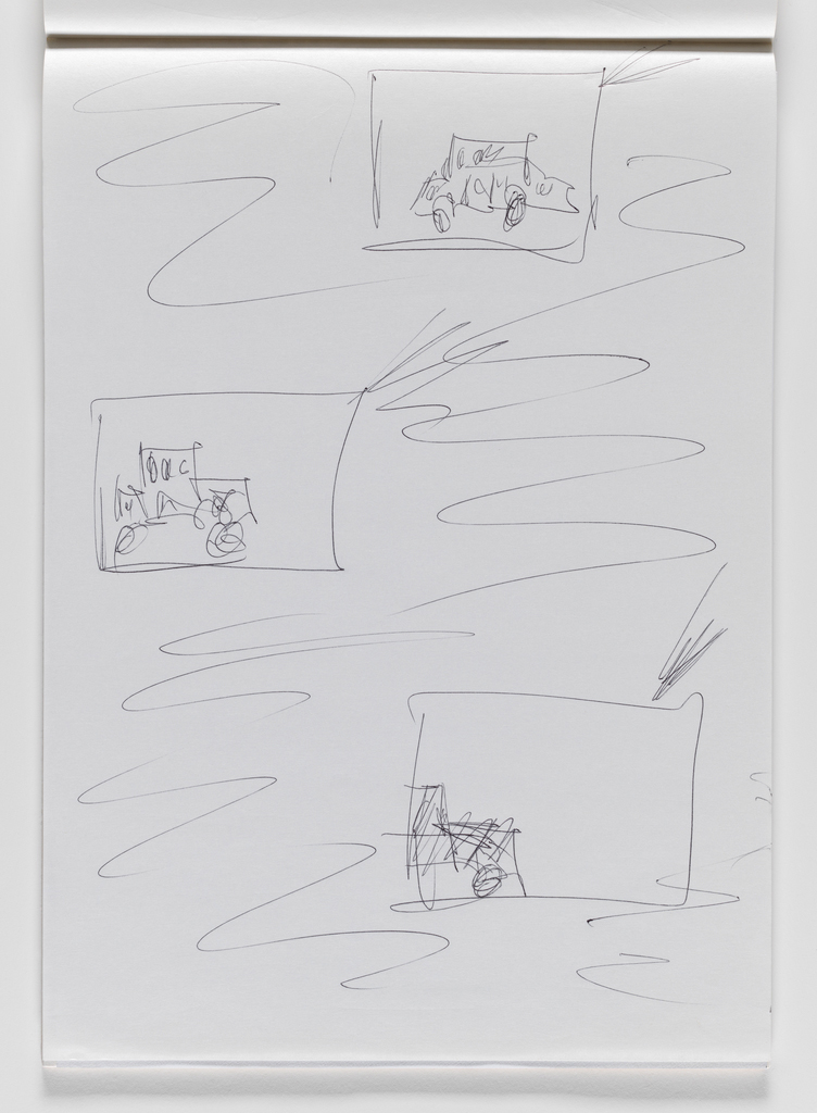 Nam June Paik, Untitled, from Untitled Notebook, 1980 page 28
