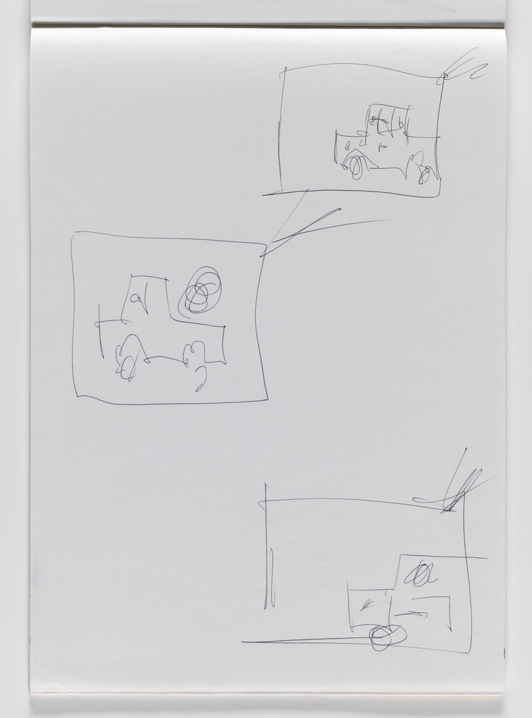 Nam June Paik, Untitled, from Untitled Notebook, 1980 page 29