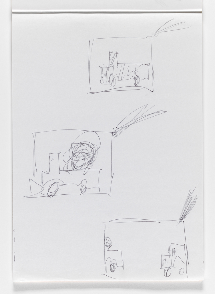 Nam June Paik, Untitled, from Untitled Notebook, 1980 page 31