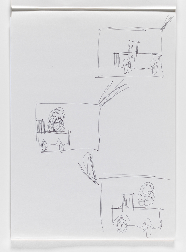 Nam June Paik, Untitled, from Untitled Notebook, 1980 page 32