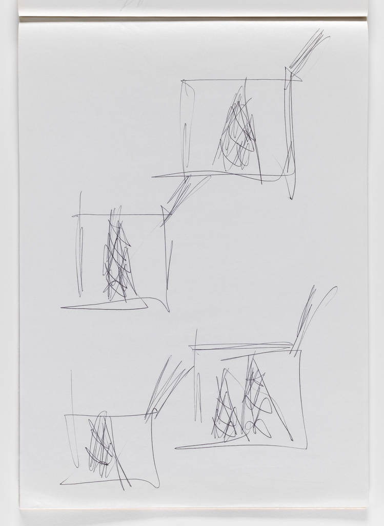 Nam June Paik, Untitled, from Untitled Notebook, 1980 page 41
