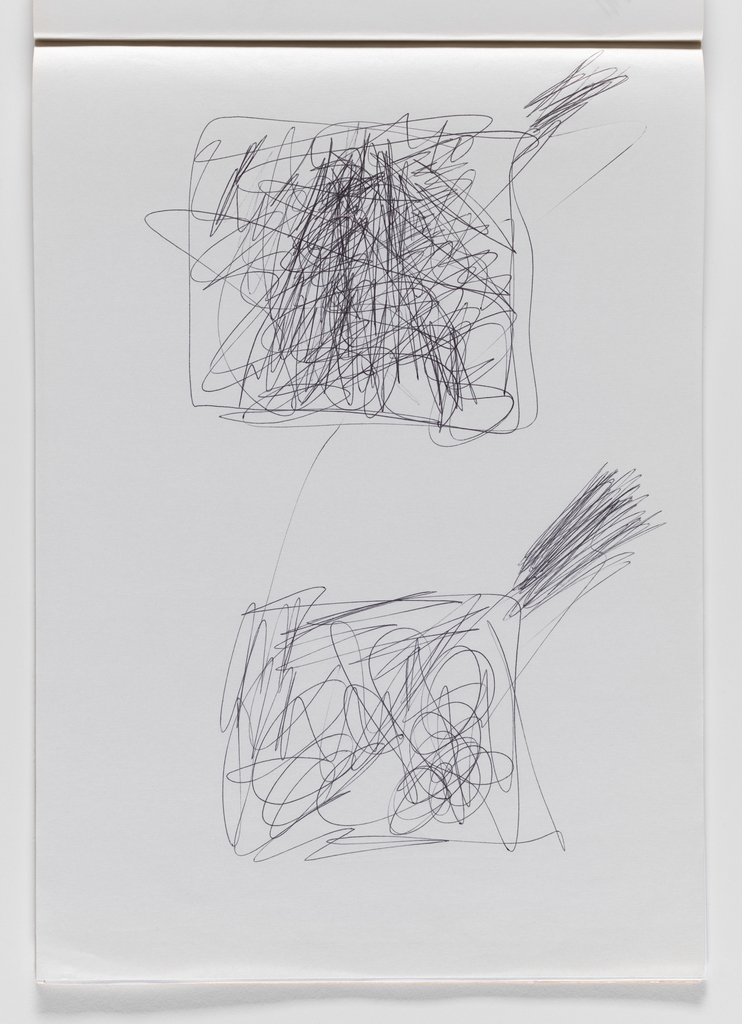 Nam June Paik, Untitled, from Untitled Notebook, 1980 page 42