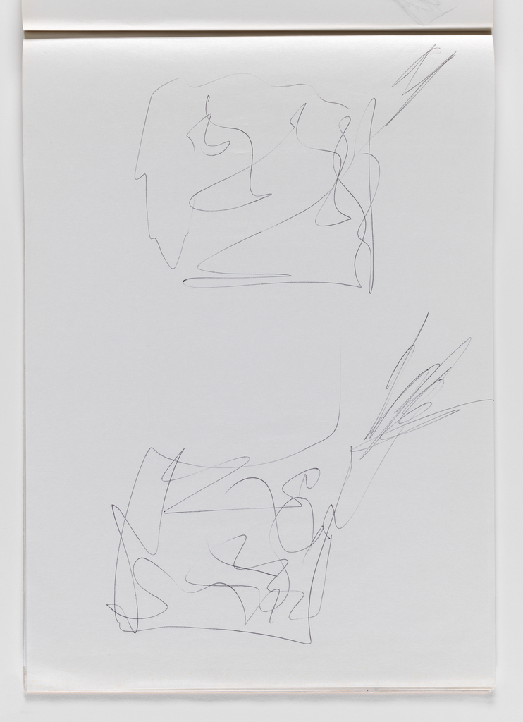 Nam June Paik, Untitled, from Untitled Notebook, 1980 page 43