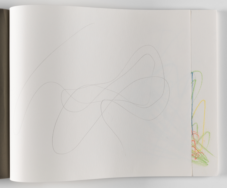 Nam June Paik, A Drawing Notebook, 1996 page 2