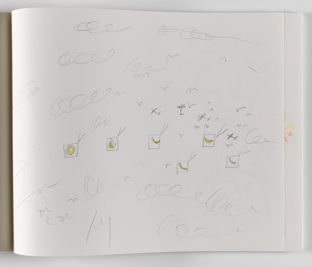 Nam June Paik, A Drawing Notebook, 1996 page 14