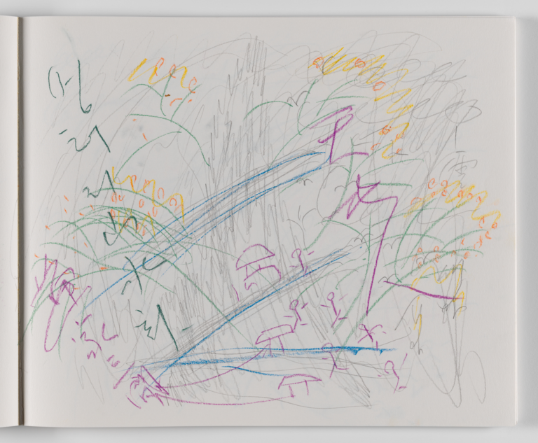 Nam June Paik, A Drawing Notebook, 1996 page 15