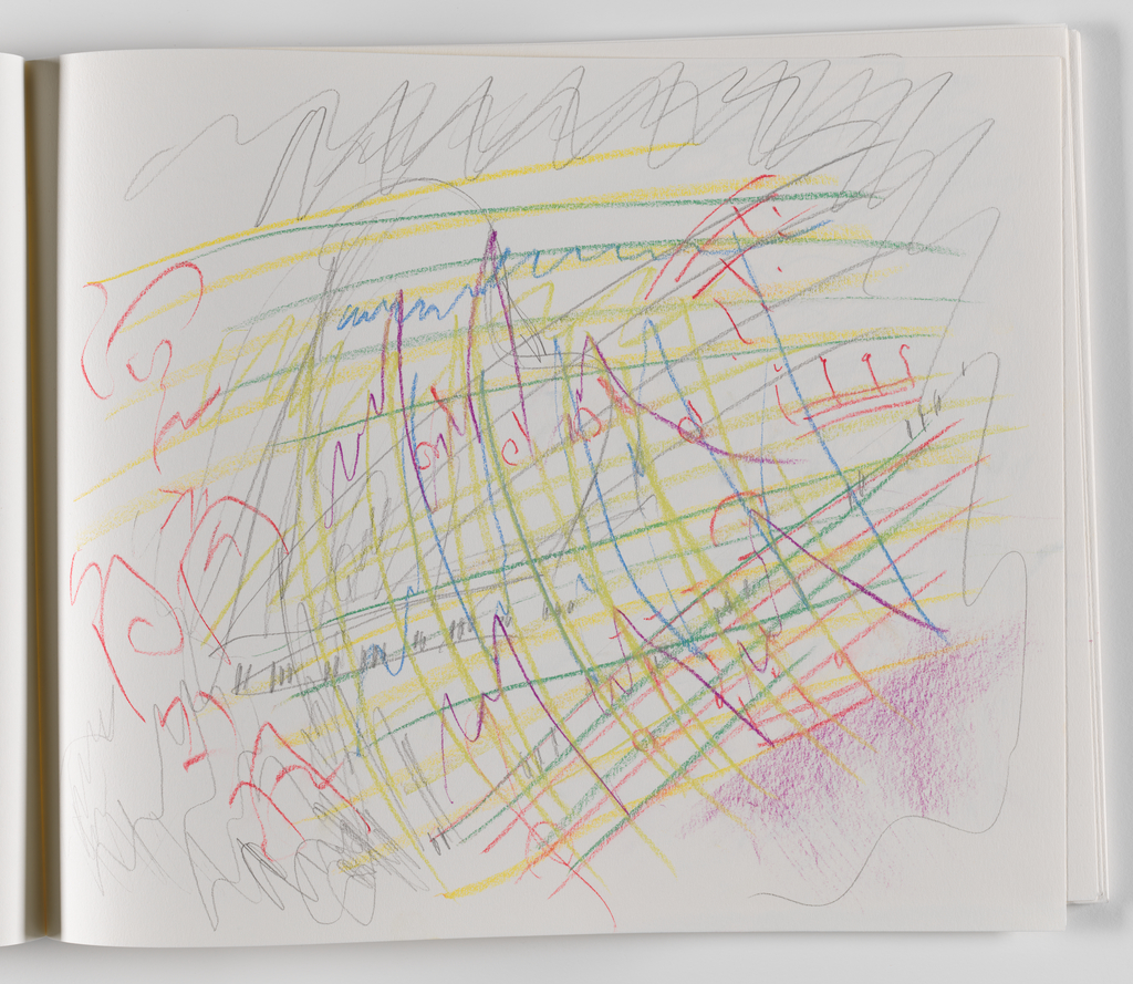 Nam June Paik, A Drawing Notebook, 1996 page 17
