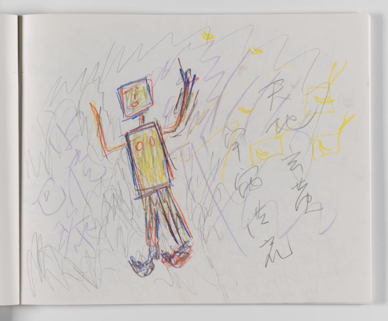 Nam June Paik, A Drawing Notebook, 1996 page 22