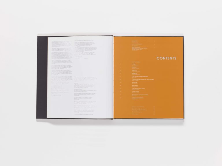 Jasper Johns publication table of contents