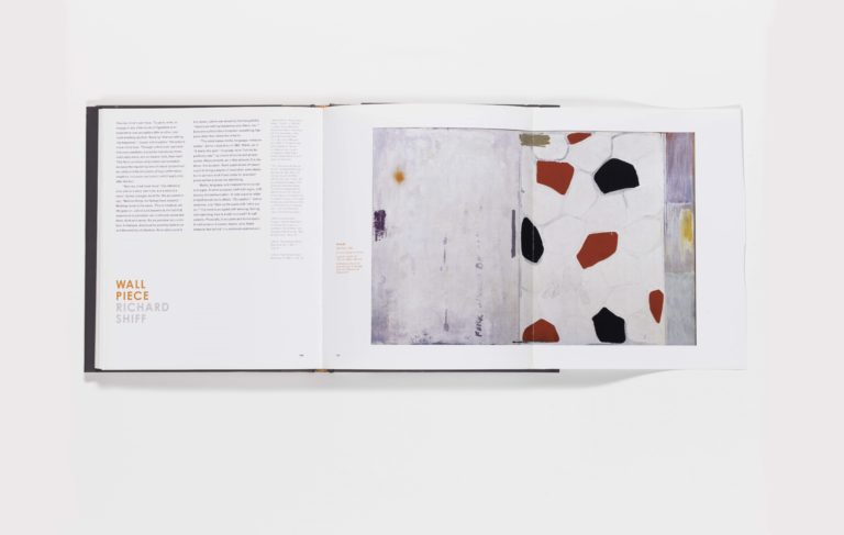 Jasper Johns publication foldout pages 106-107 (open)