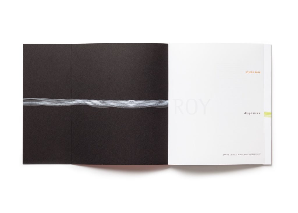 ROY: design series 1 publication front endsheet (open)