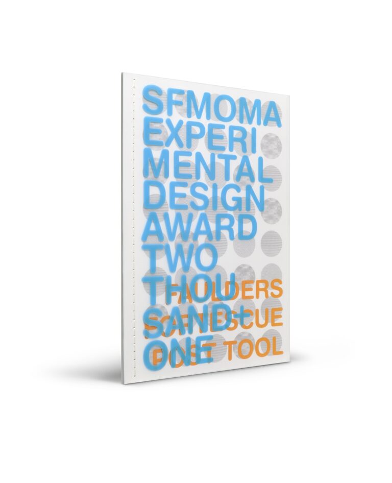 SFMOMA Experimental Design Award publication cover