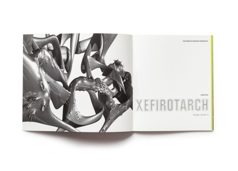 Xefirotarch: design series 4 publication front endsheet (open)