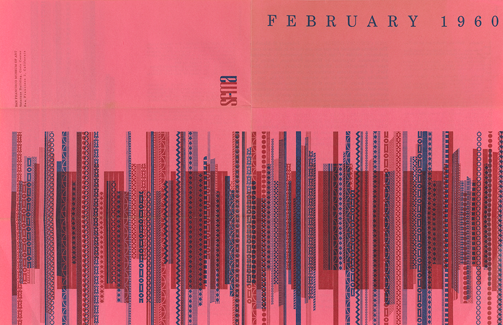 SFMOMA calendar 1960