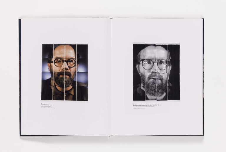 Chuck Close Self-Portraits publication pages 35_36