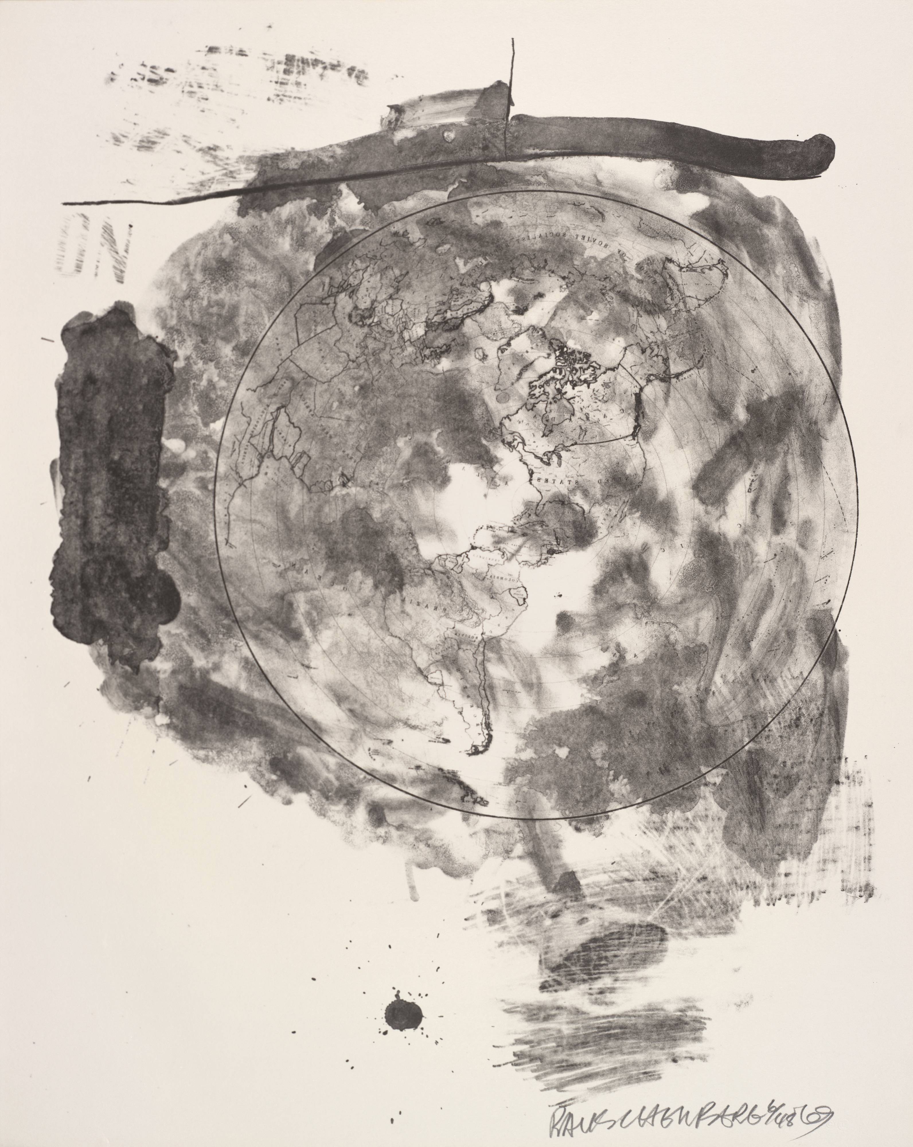 Robert Rauschenberg, Medallion (Stoned Moon), 1969 &middo…