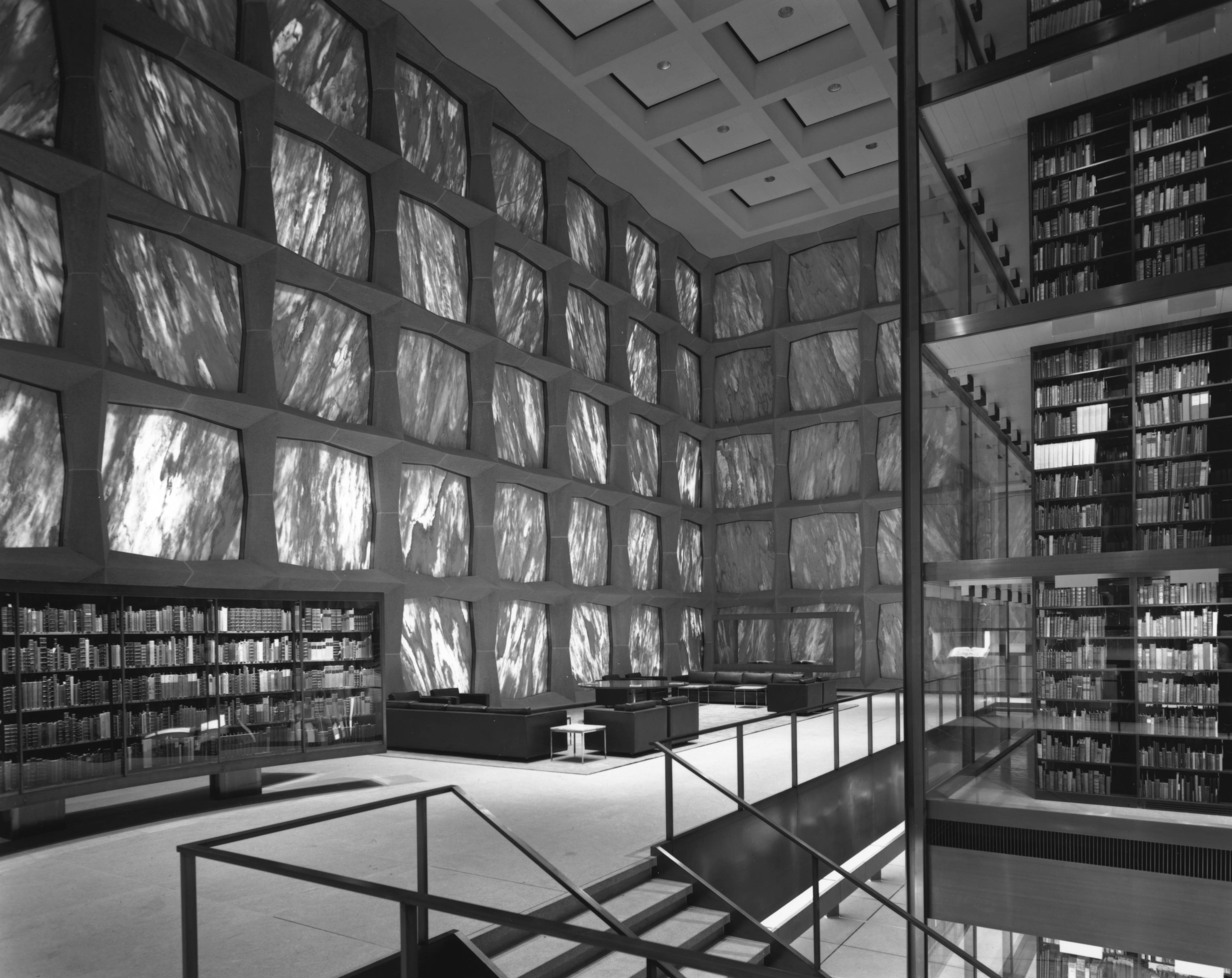 Ezra Stoller, Gordon Bunshaft/Skidmore, Owings & Merrill, Beinecke Rare ...