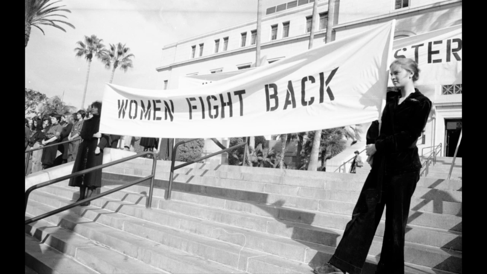 Suzanne Lacy Women Fight Back · Sfmoma