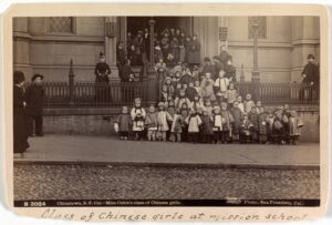 Chinatown, San Francisco, California, Miss Cable’s Class of Chinese Girls