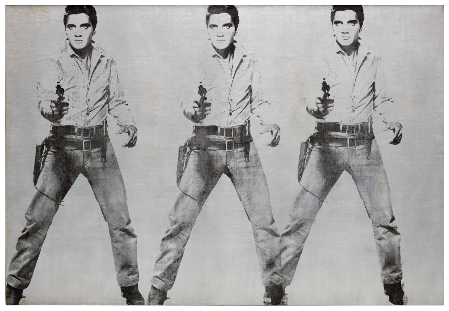 Triple Elvis [Ferus type], 1963 - Andy Warhol
