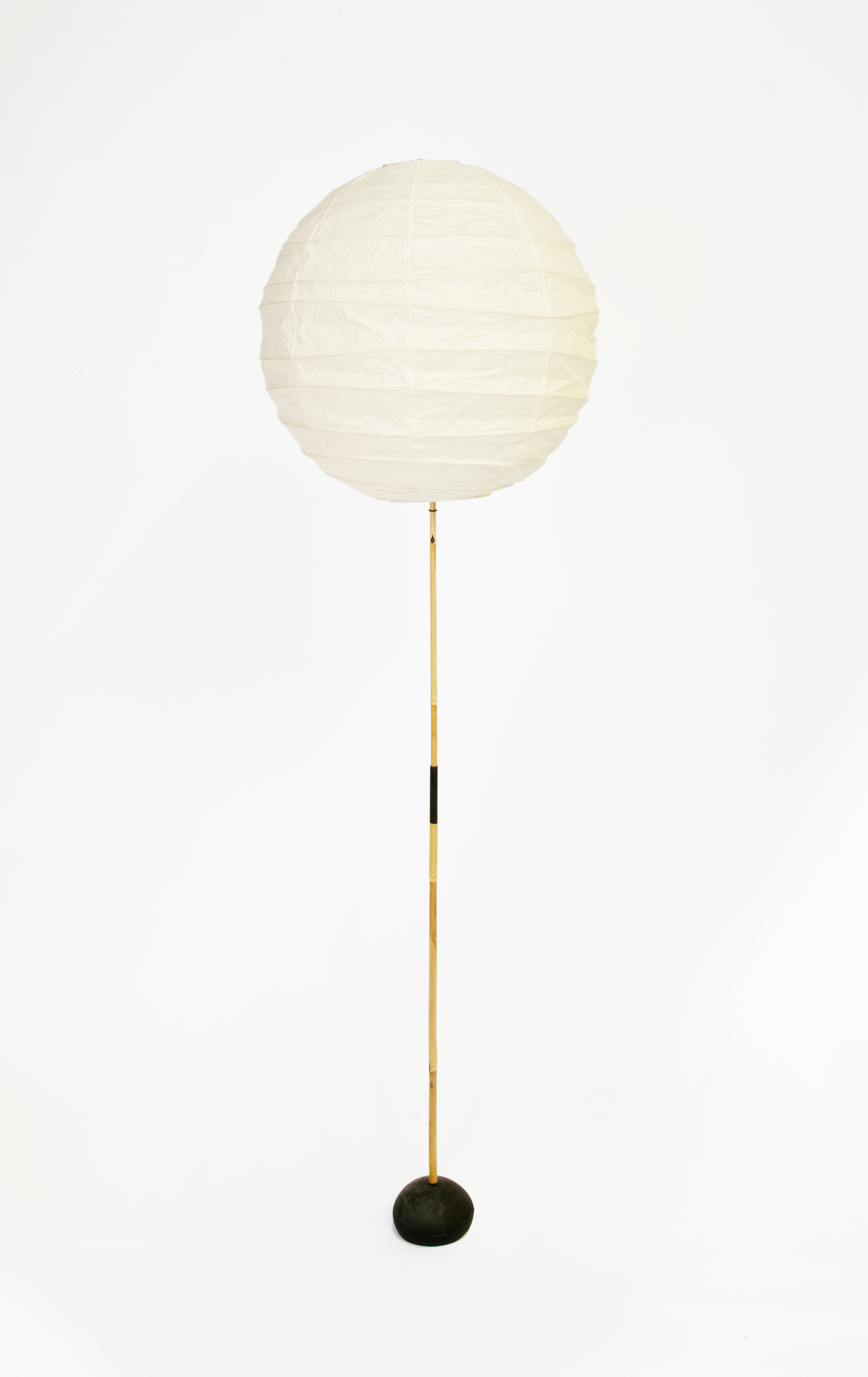 Bamboo floor lamp, model BB3/55DD