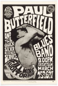 Paul Butterfield Blues Band, Quicksilver Messenger Service; Fillmore Auditorium, March 25-27, 1966