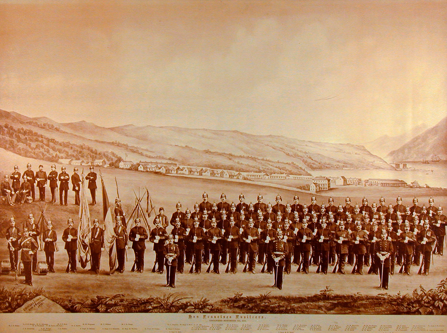 San Francisco Fusileers, San Francisco, 1878