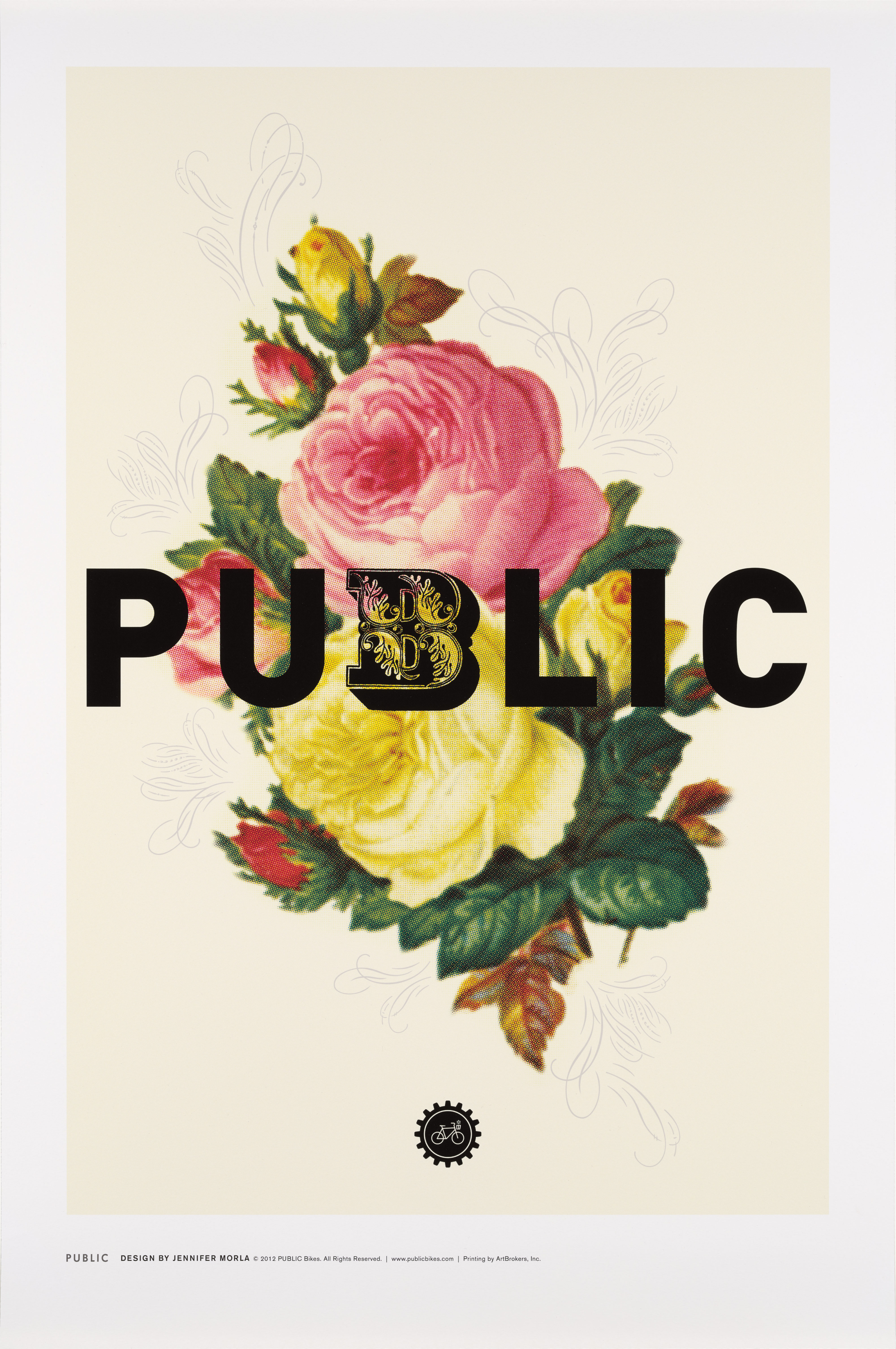 Public poster