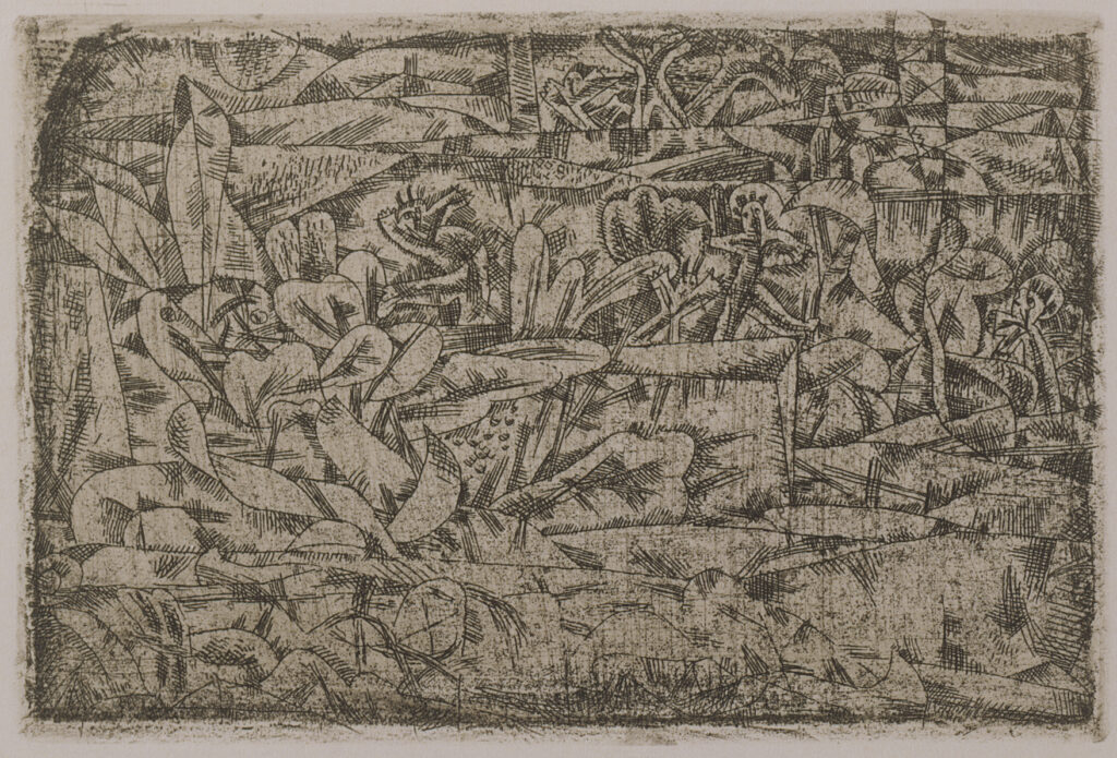 Paul Klee, Garten der Leidenschaft (Garden of Passion), 1913 · SFMOMA
